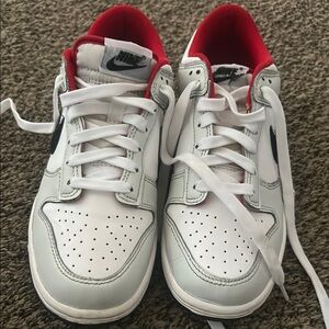 Nike Kids Sneakers White and Red